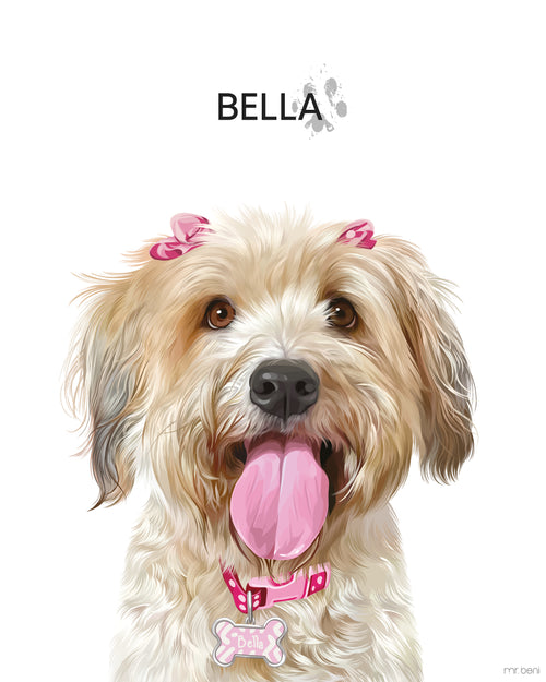 Digital Pet Portrait